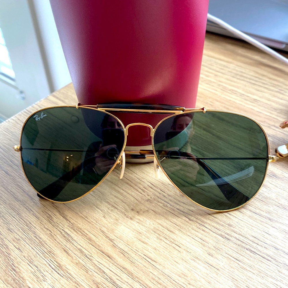 Ray ban marshal aviators like new!